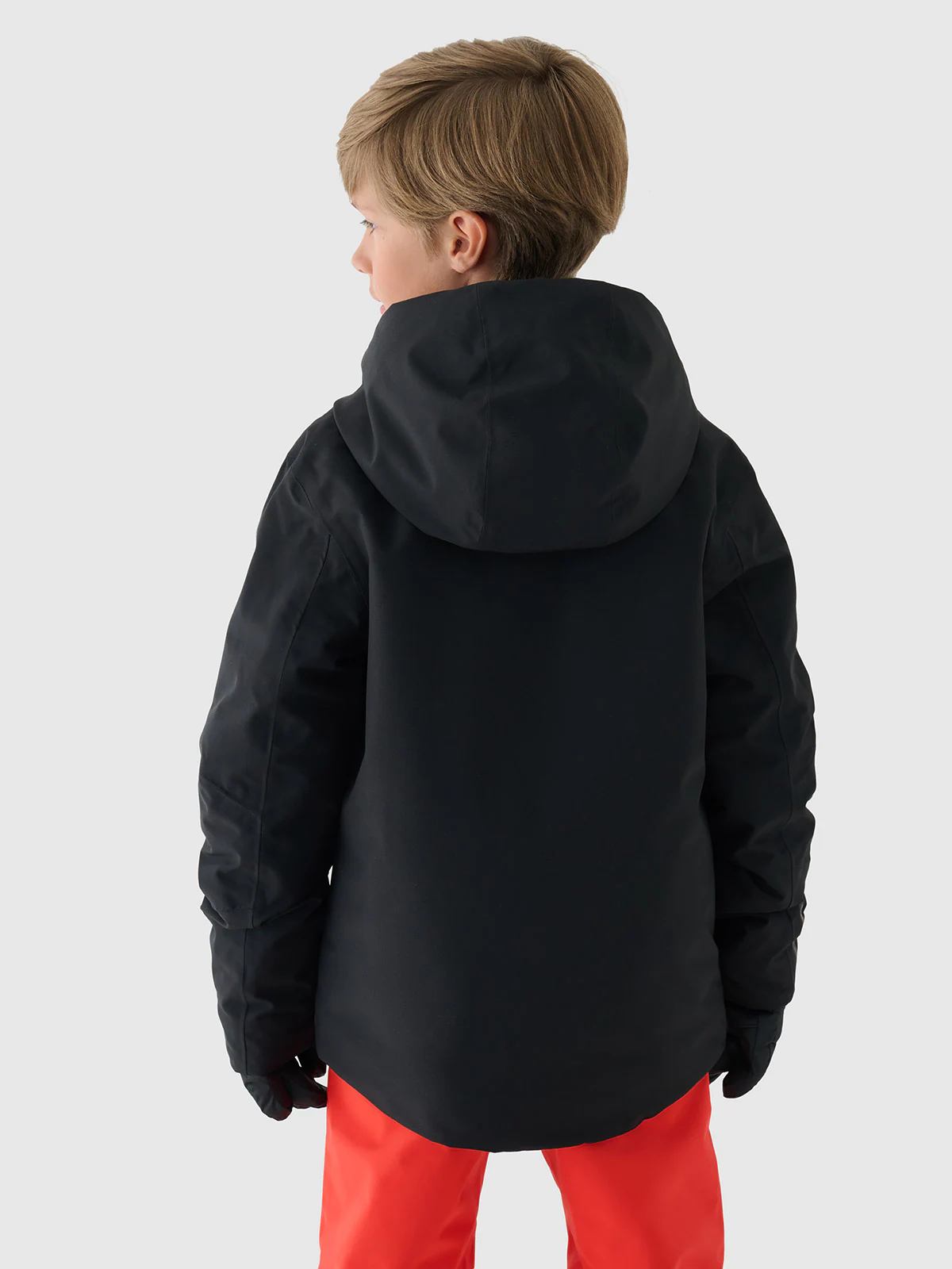 Kurtka narciarska membrana 5000 chłopięca - czerwona