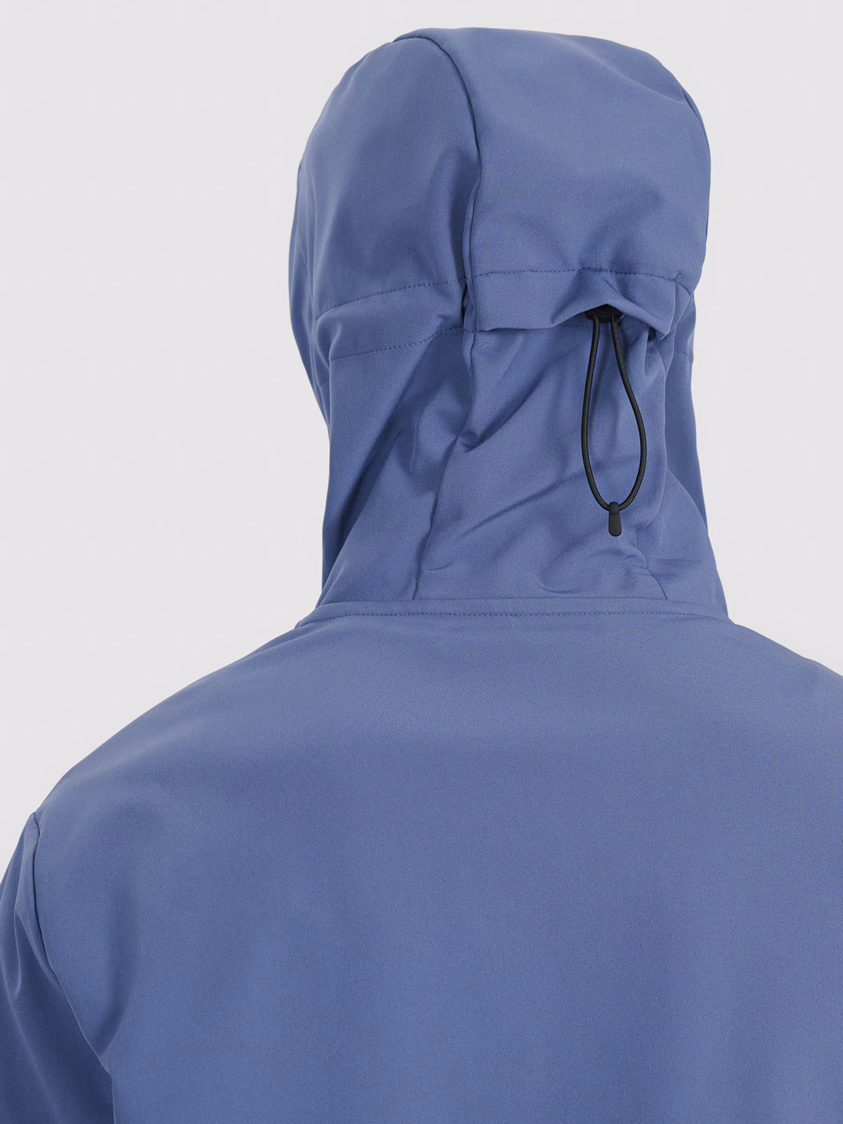 Kurtka softshell wiatroodporna membrana 5000 męska - czarna