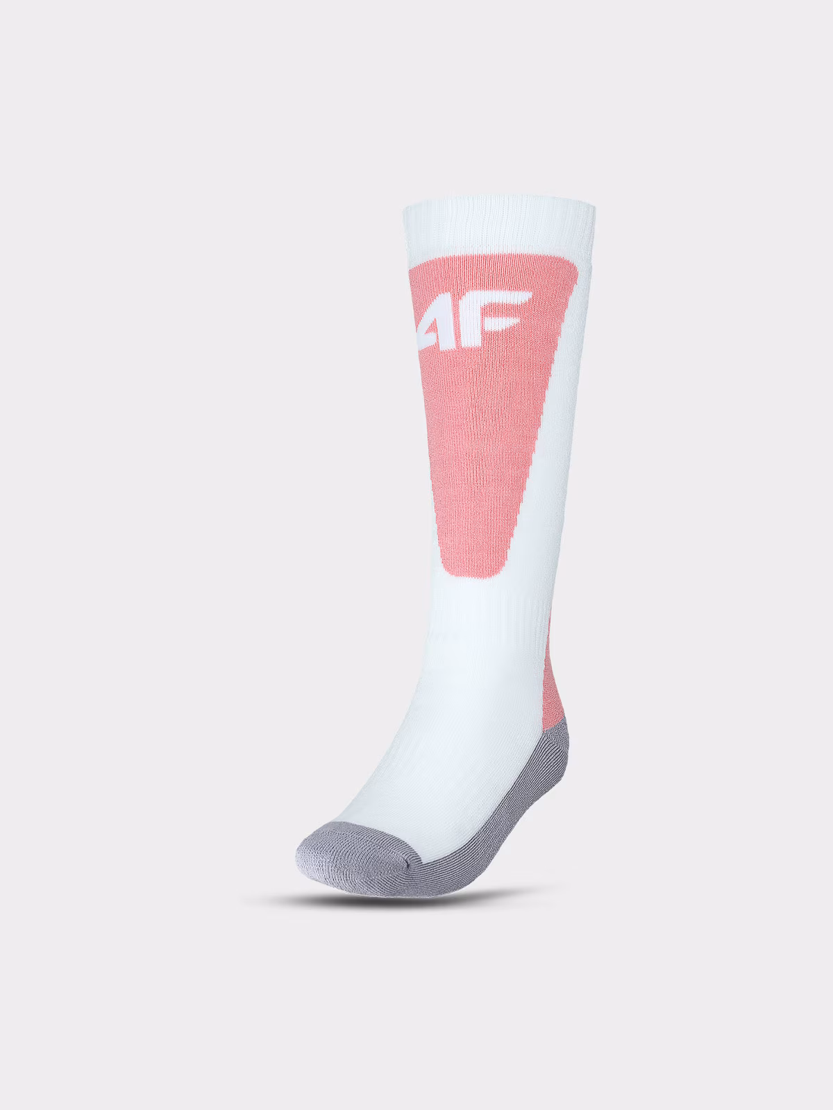 Skarpety narciarskie dziewczęce - białe