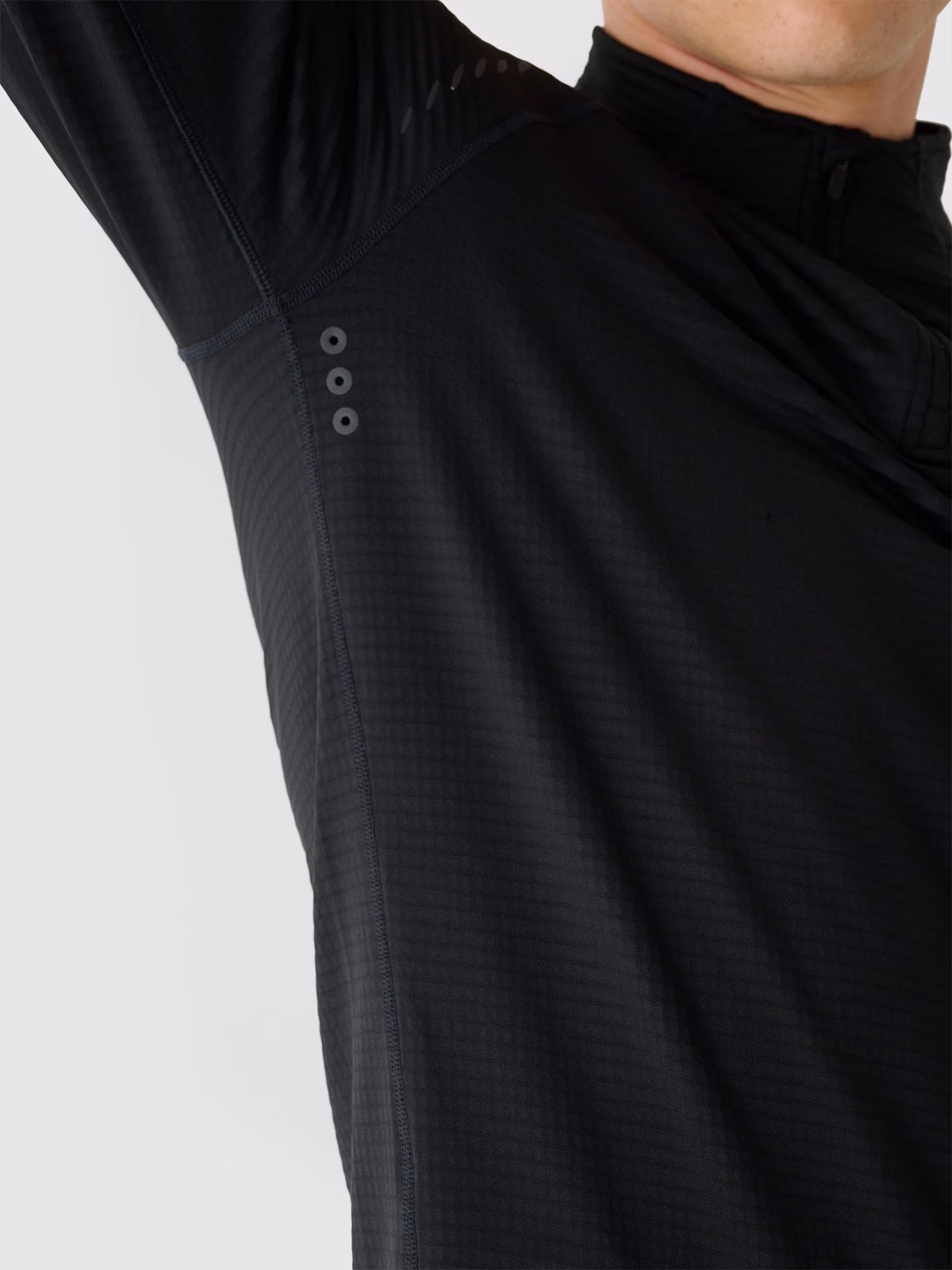 Bluza do biegania szybkoschnąca męska - szara