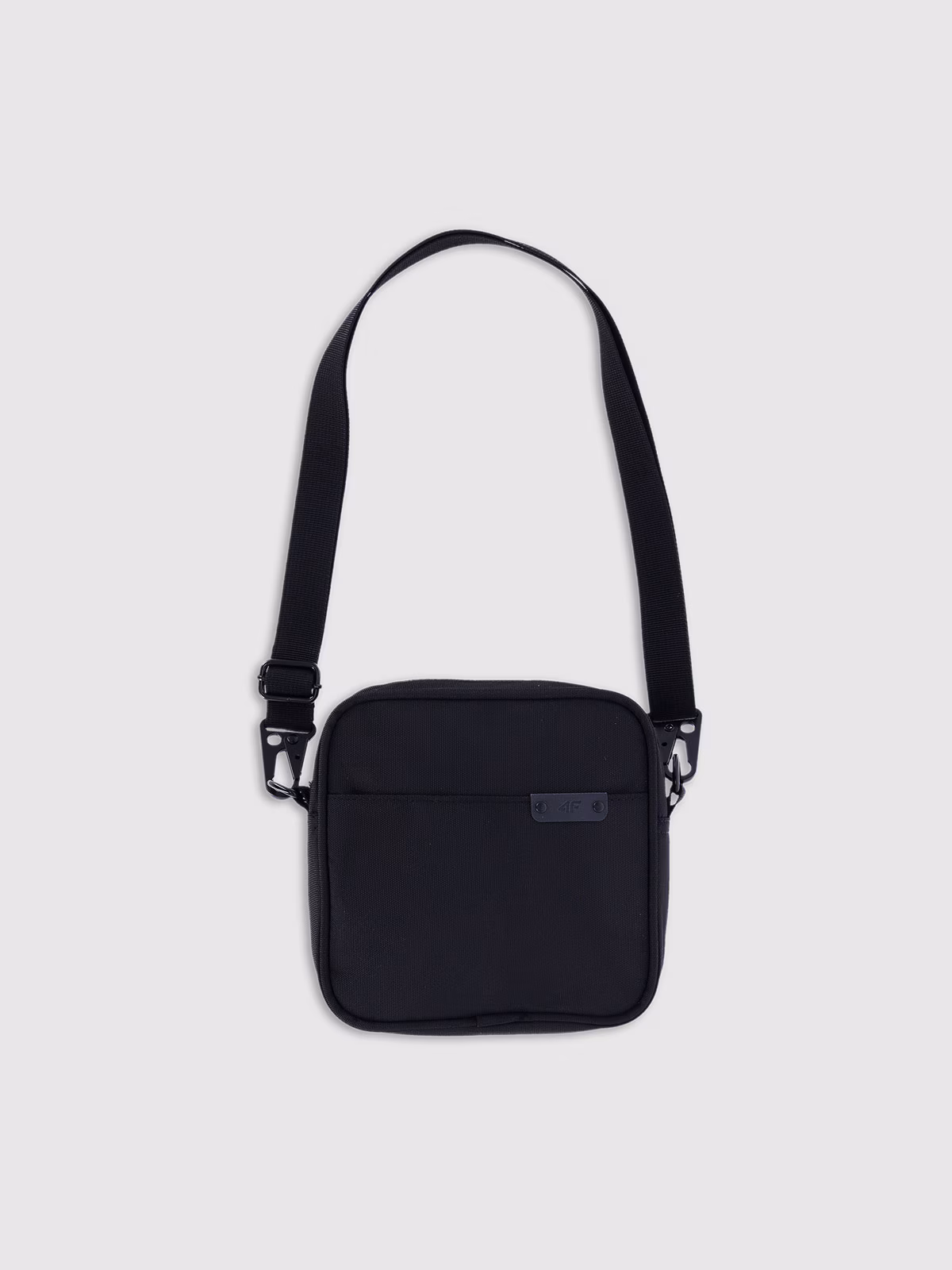 Saszetka crossbody uniseks - czarna