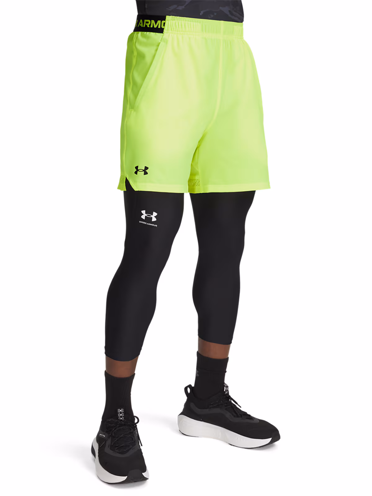 Spodenki treningowe męskie Under Armour UA Vanish Woven 6in Shorts - szare