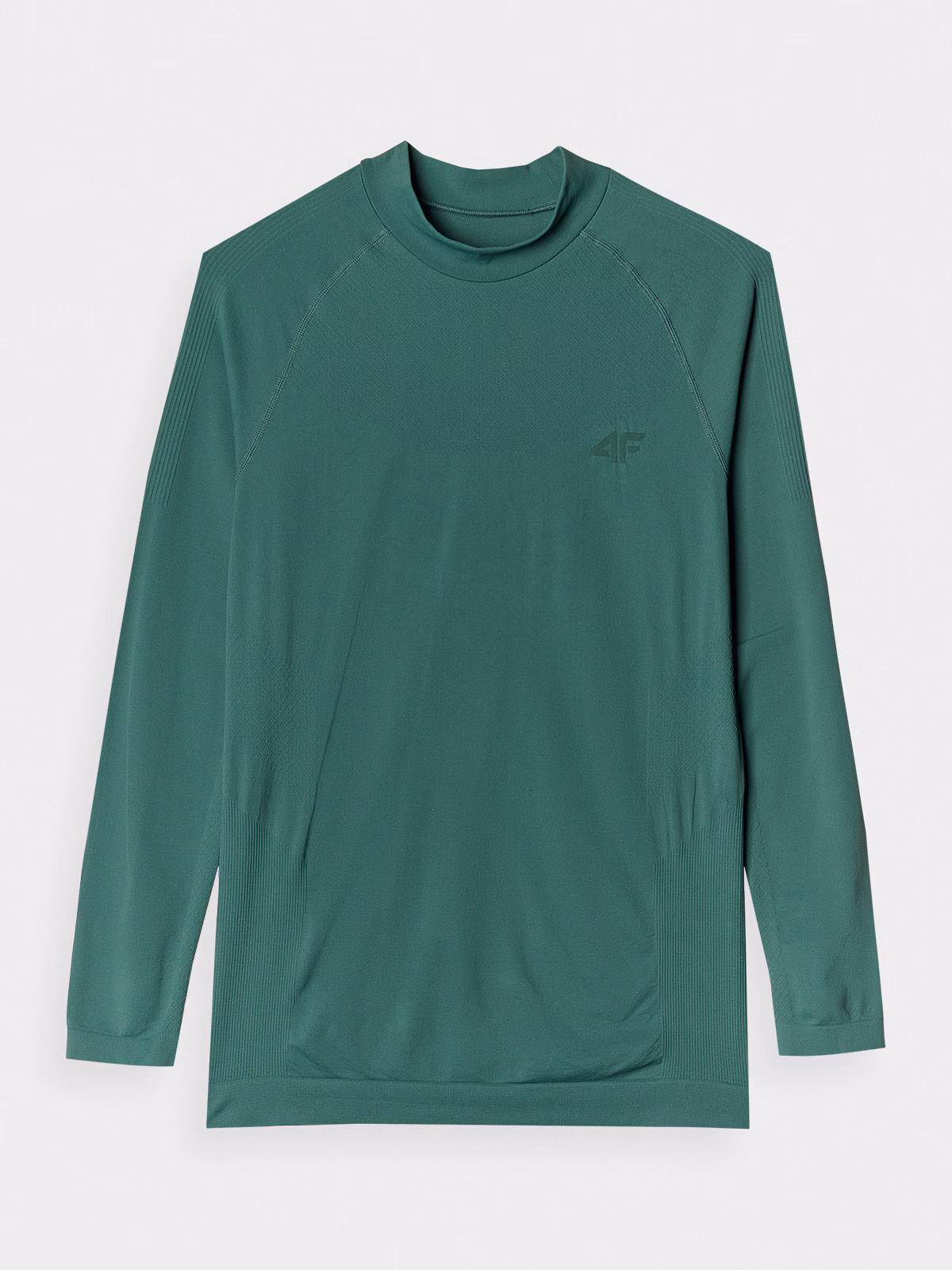 Bielizna termoaktywna bezszwowa (góra) męska - turkusowa