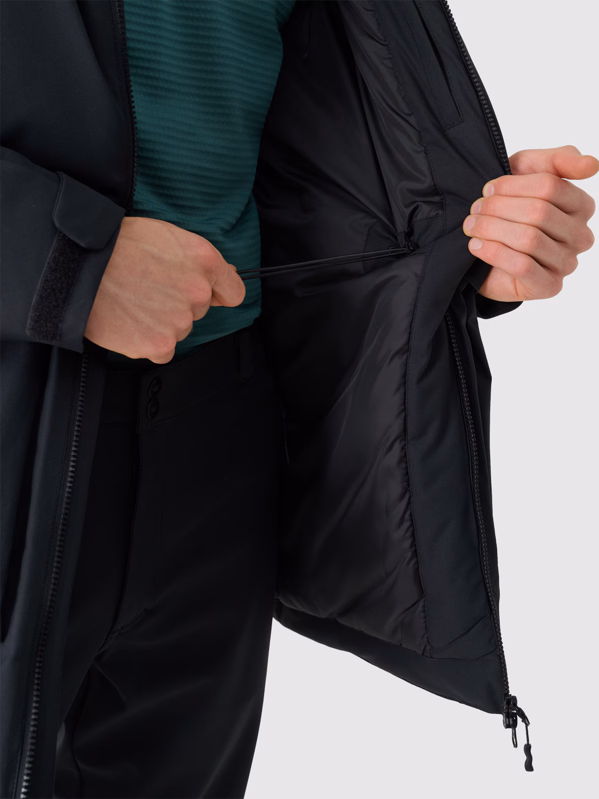 Kurtka przejściowa membrana 8000 męska - beżowa