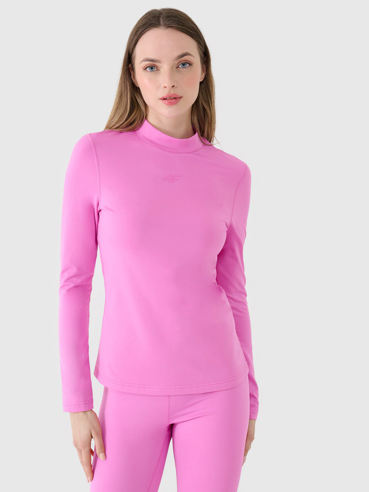 Bielizna termiczna drapana (góra) damska - czarna