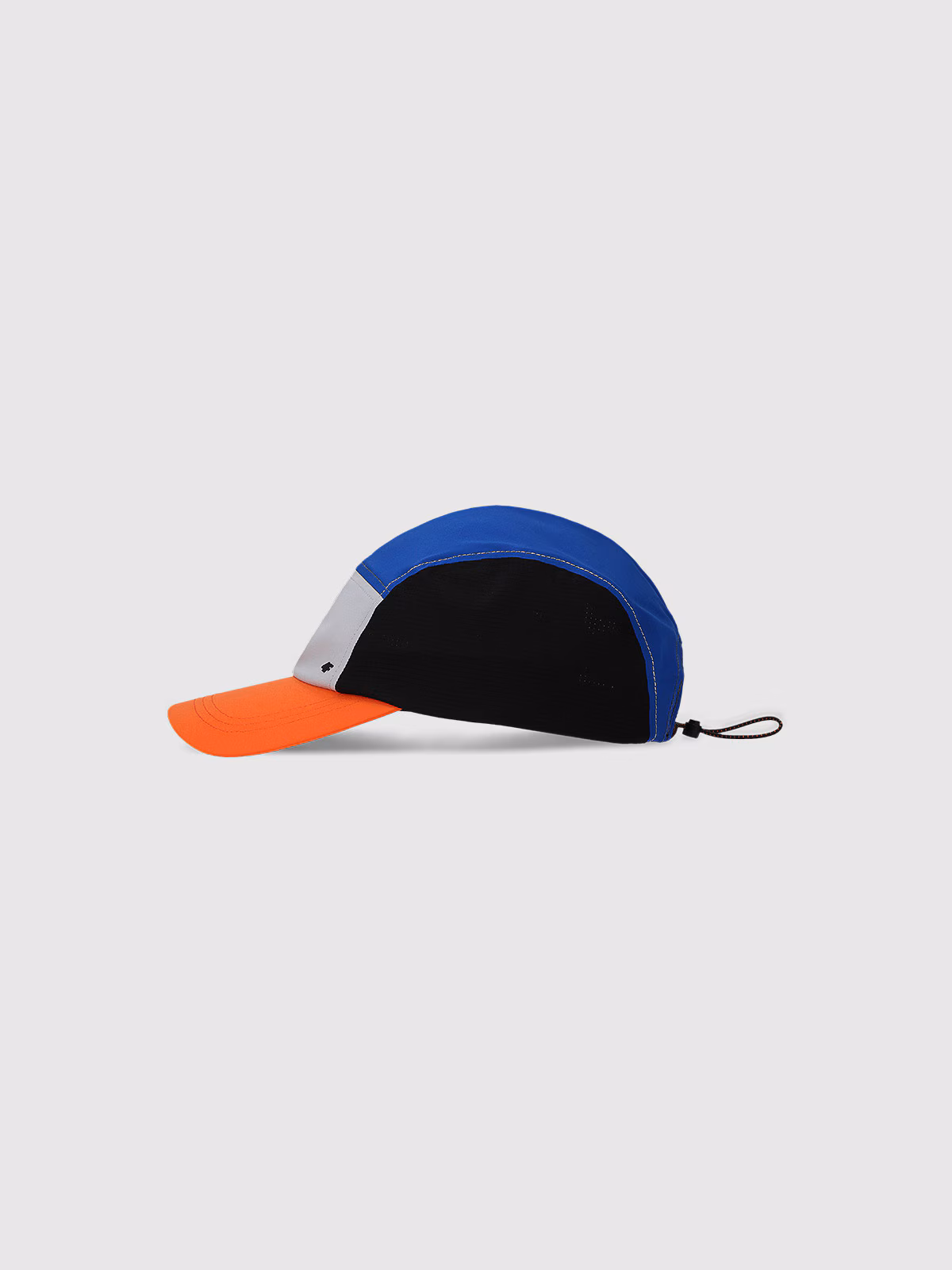 Czapka z daszkiem z elastycznym ściagaczem męska - niebieska