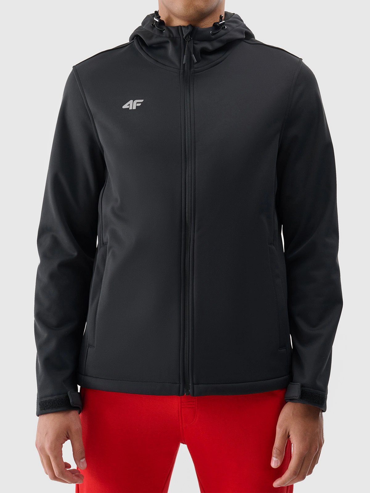 Kurtka softshell wiatroodporna membrana 5 000 męska - szara