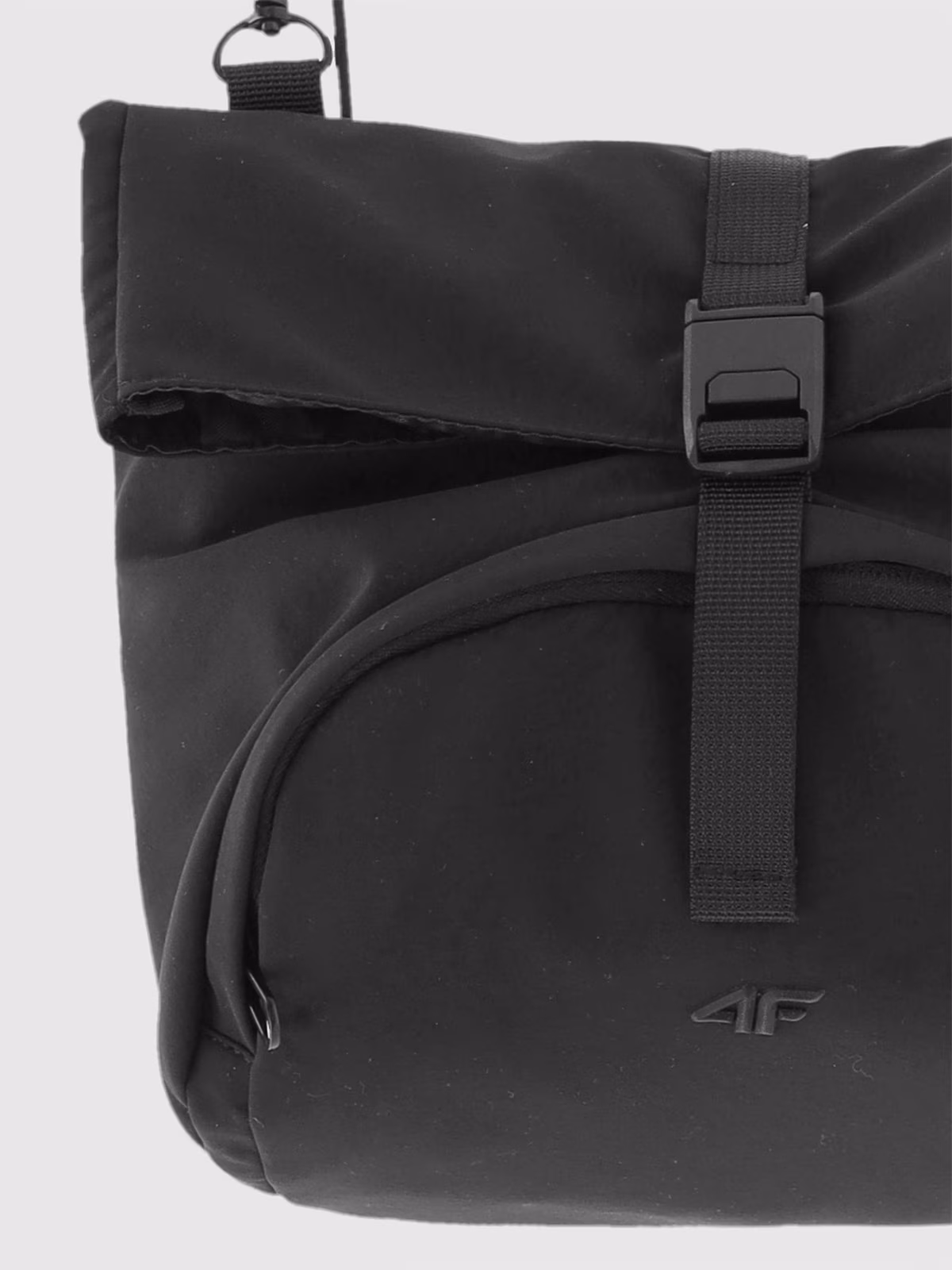 Saszetka crossbody uniseks - czarna