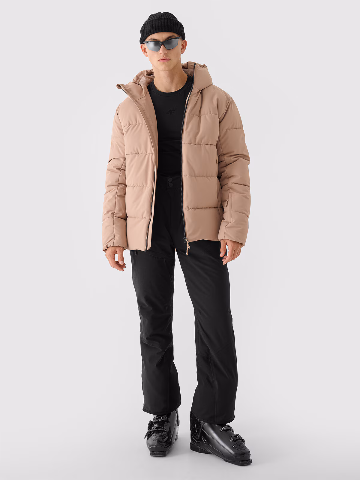 Kurtka narciarska membrana 5000 męska - khaki