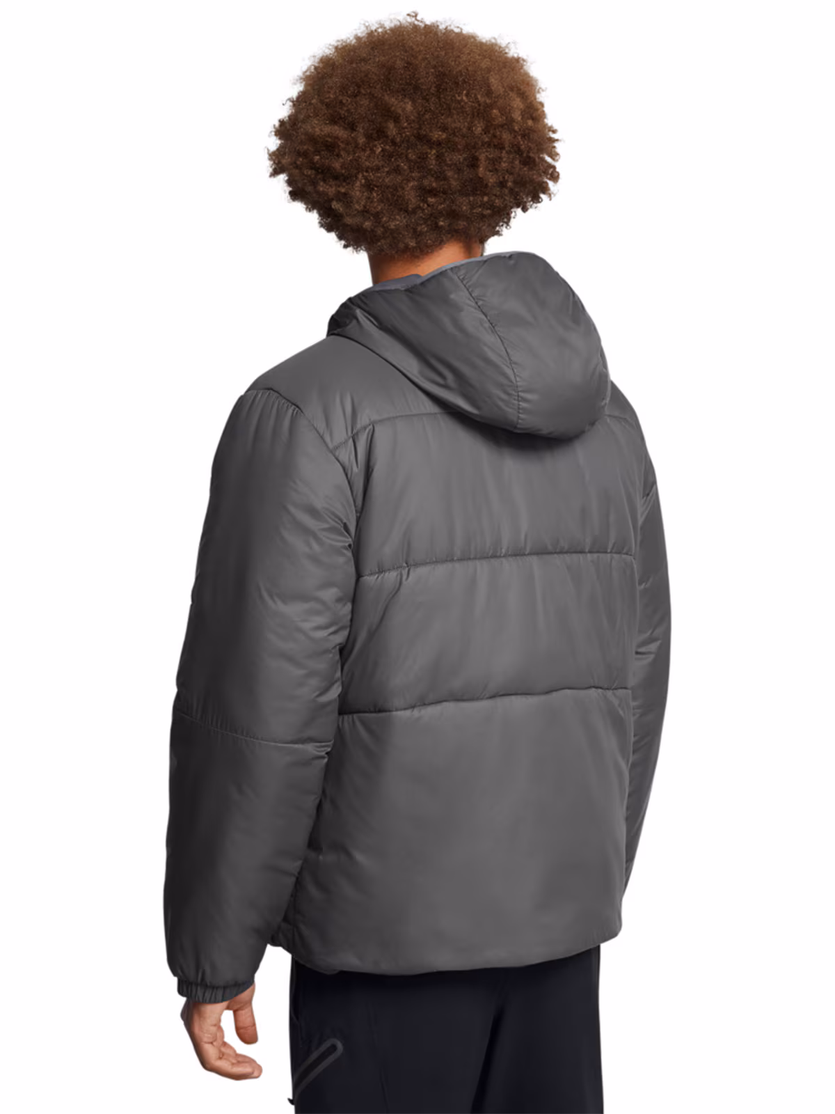Kurtka puchowa z wypełnieniem syntetycznym męska Under Armour Lw Insulated Jacket - czarna