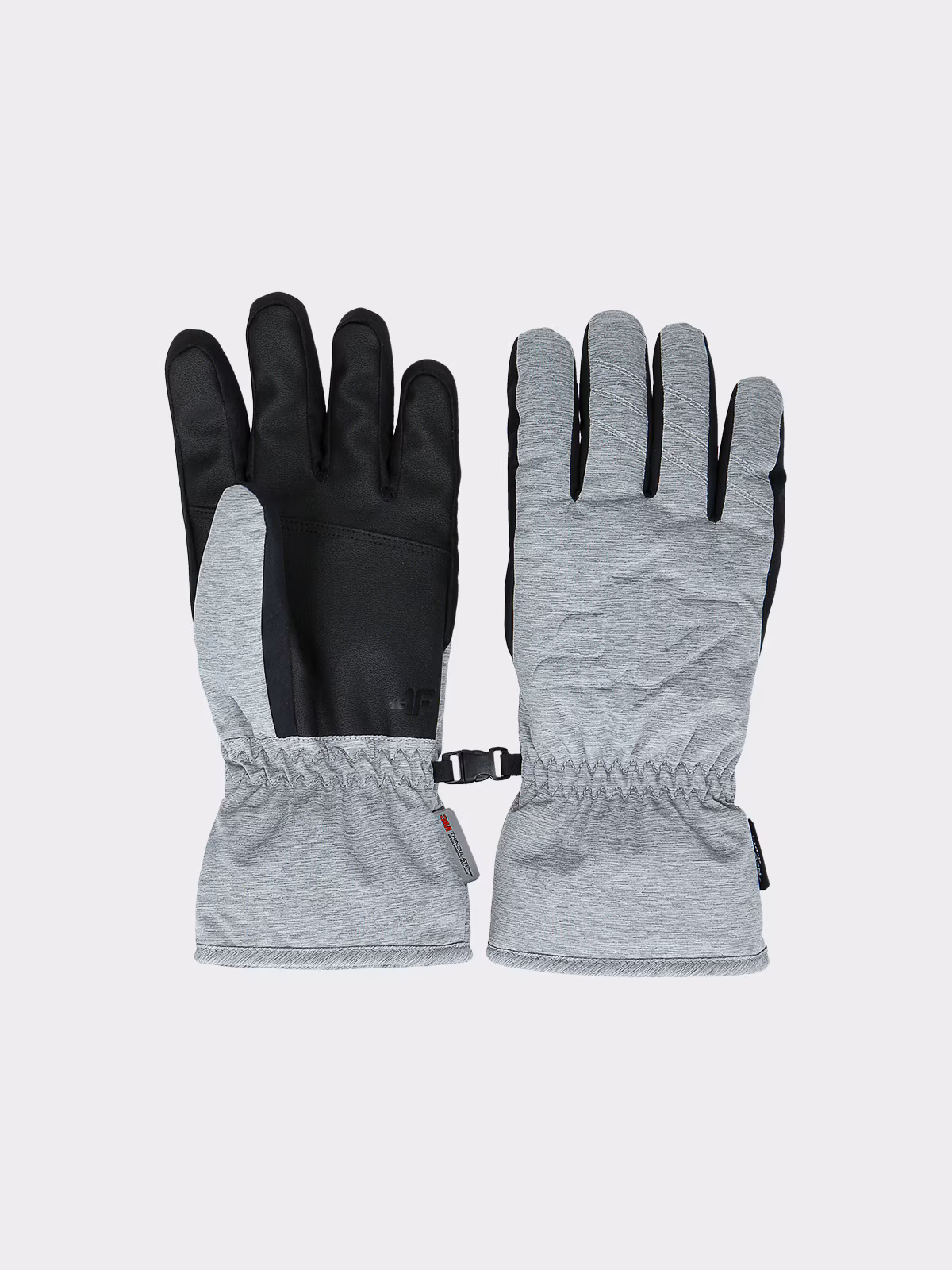 Rękawice narciarskie Thinsulate damskie - szare