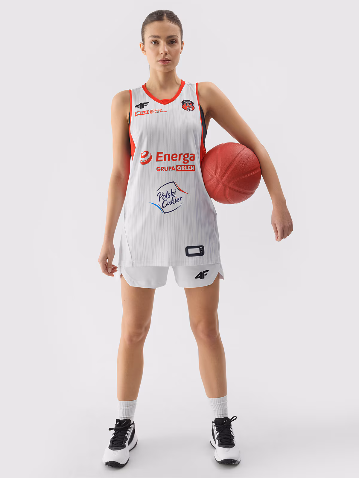 Koszulka replika domowa z sezonu 2023/24 uniseks 4F x MMKS Katarzynki - multikolor