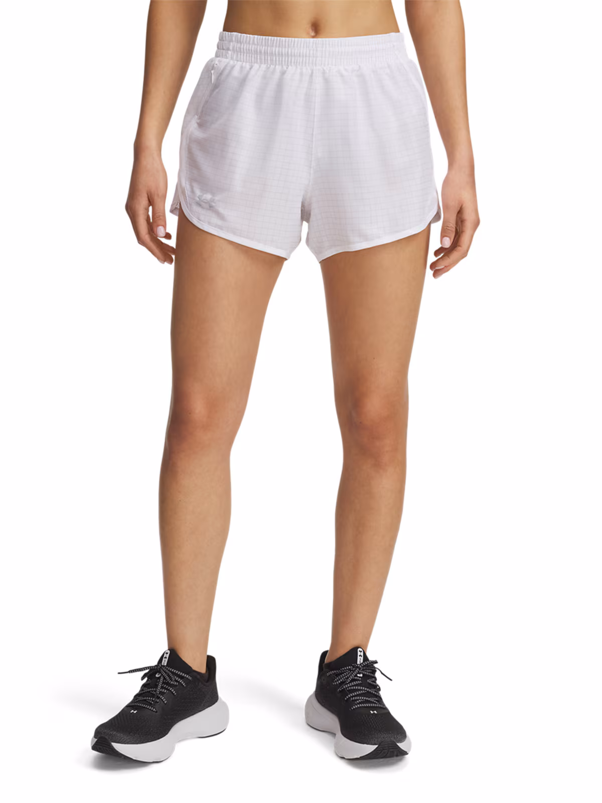 Spodenki do biegania damskie Under Armour UA Fly By 3'' Novelty Shorts - czarne