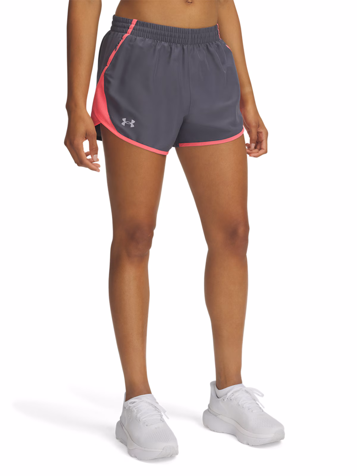 Spodenki do biegania damskie Under Armour UA Fly By 3'' Shorts - szare