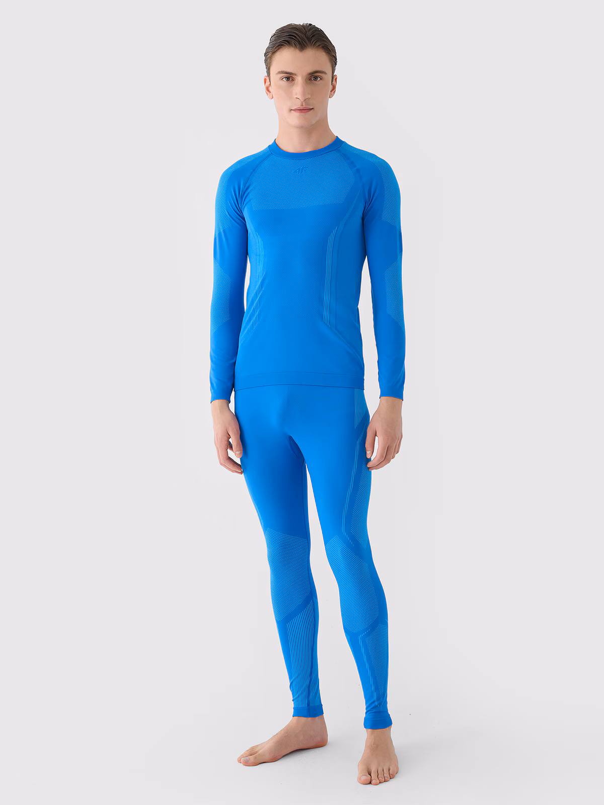 Bielizna termoaktywna bezszwowa (dół) męska - czerwona