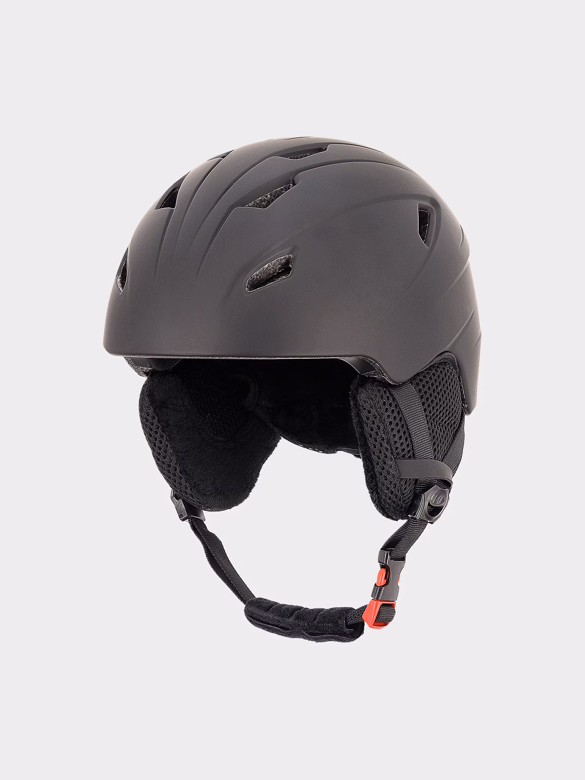 Kask narciarski uniseks - czarny