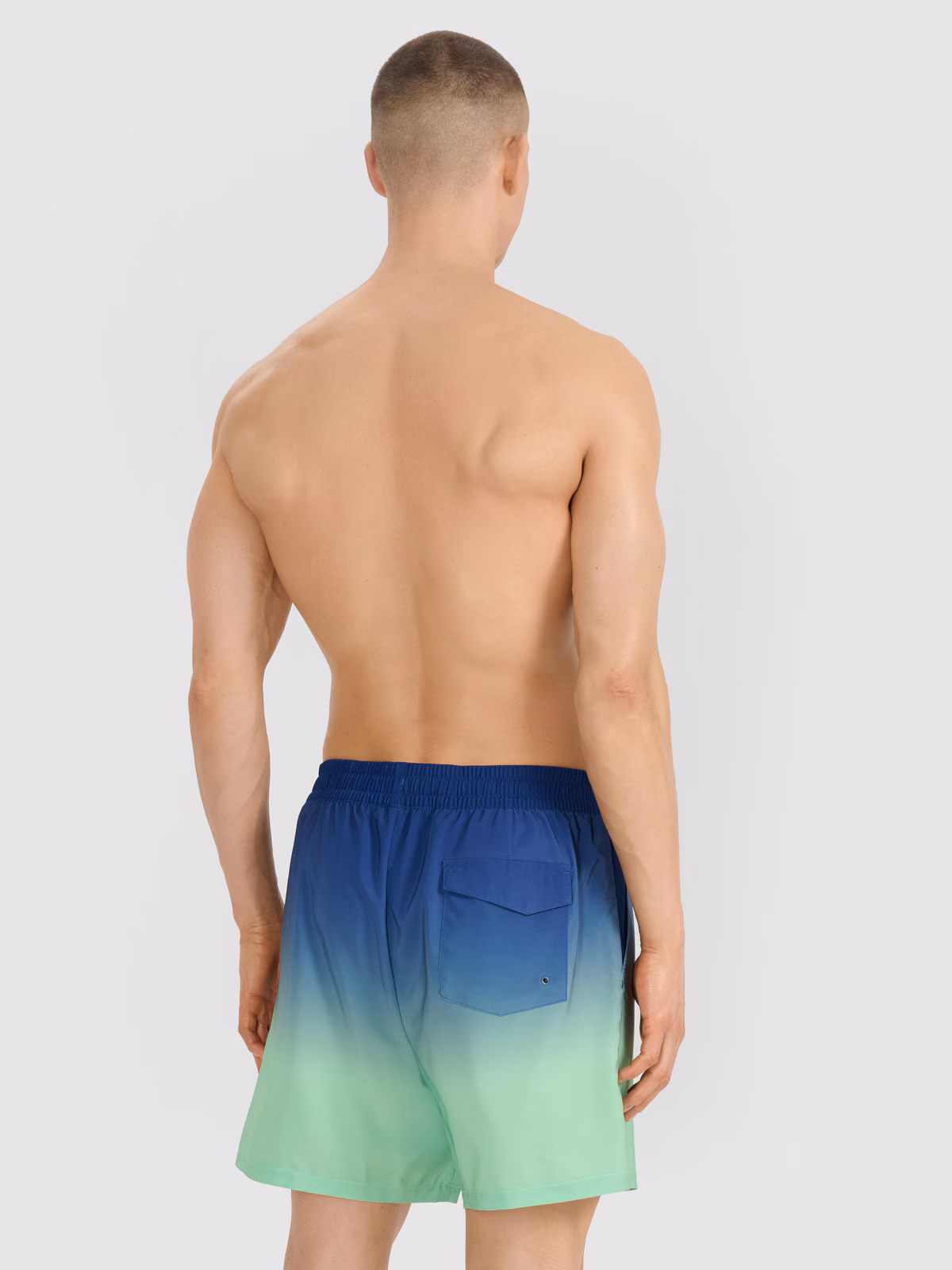 Spodenki plażowe męskie - turkusowe