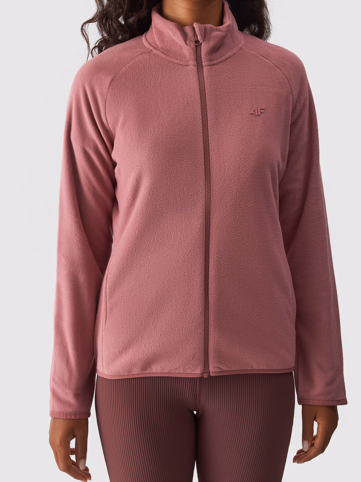 Polar ze stójką regular damski - czarny