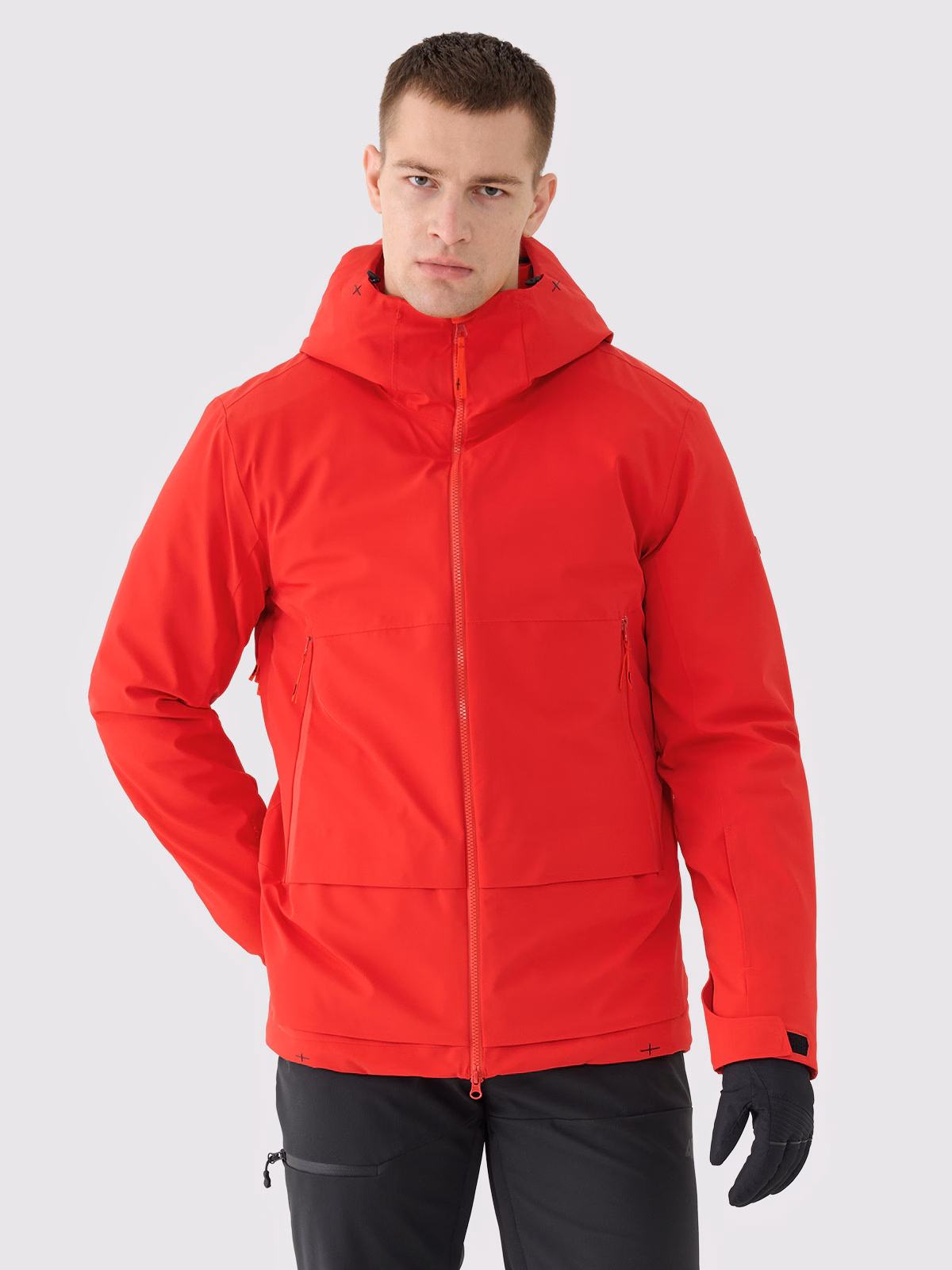 Kurtka narciarska 4FPro membrana Dermizax 20000/20000 męska - czerwona