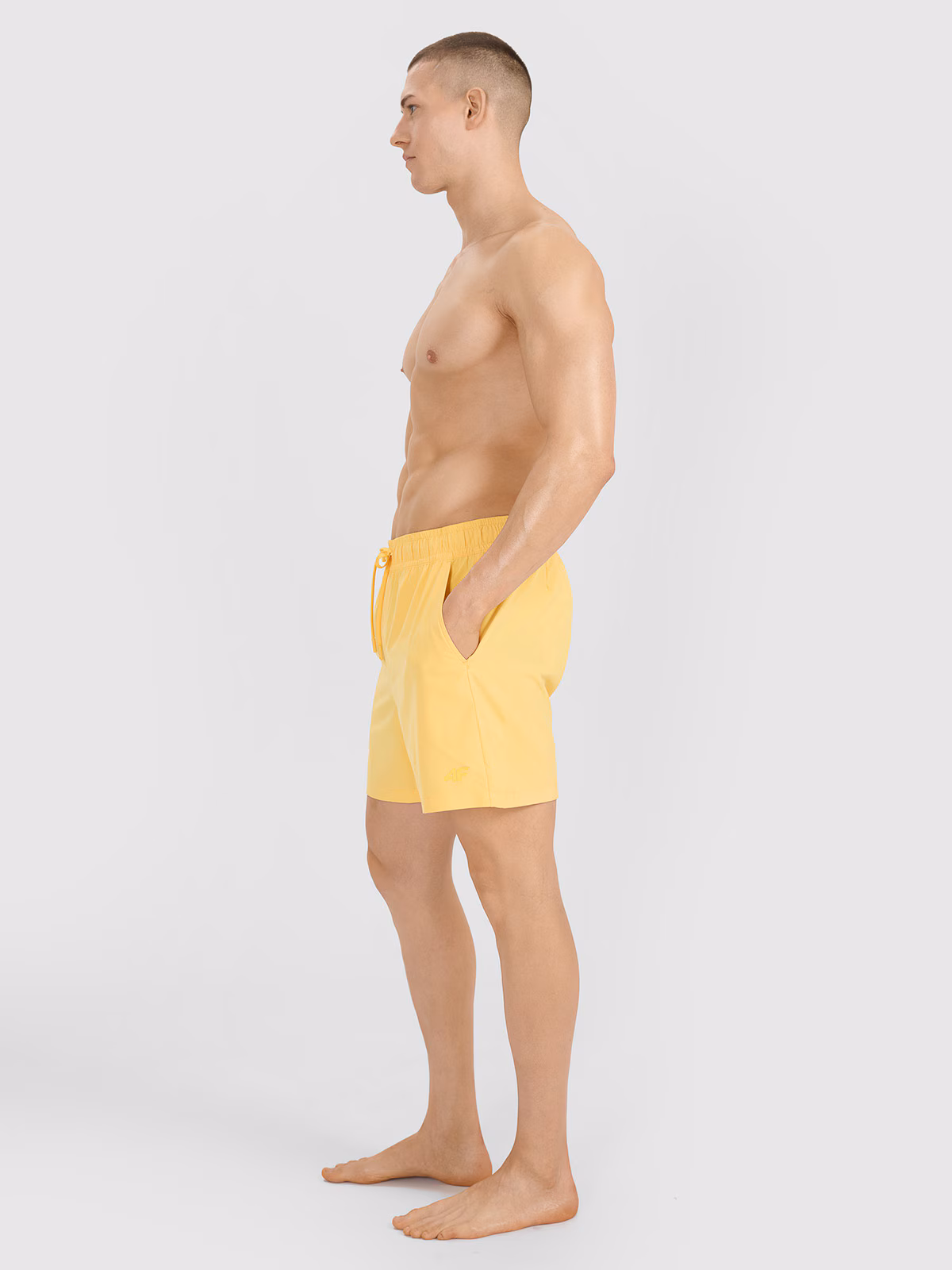 Spodenki plażowe męskie - czarne