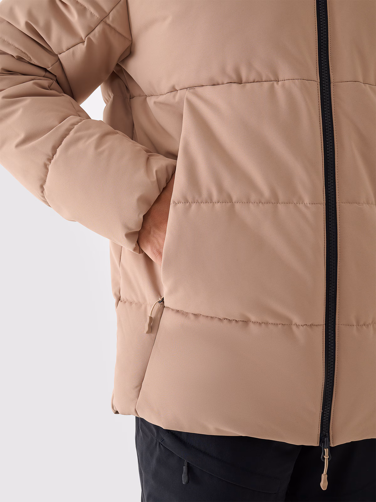 Kurtka narciarska membrana 5000 męska - khaki