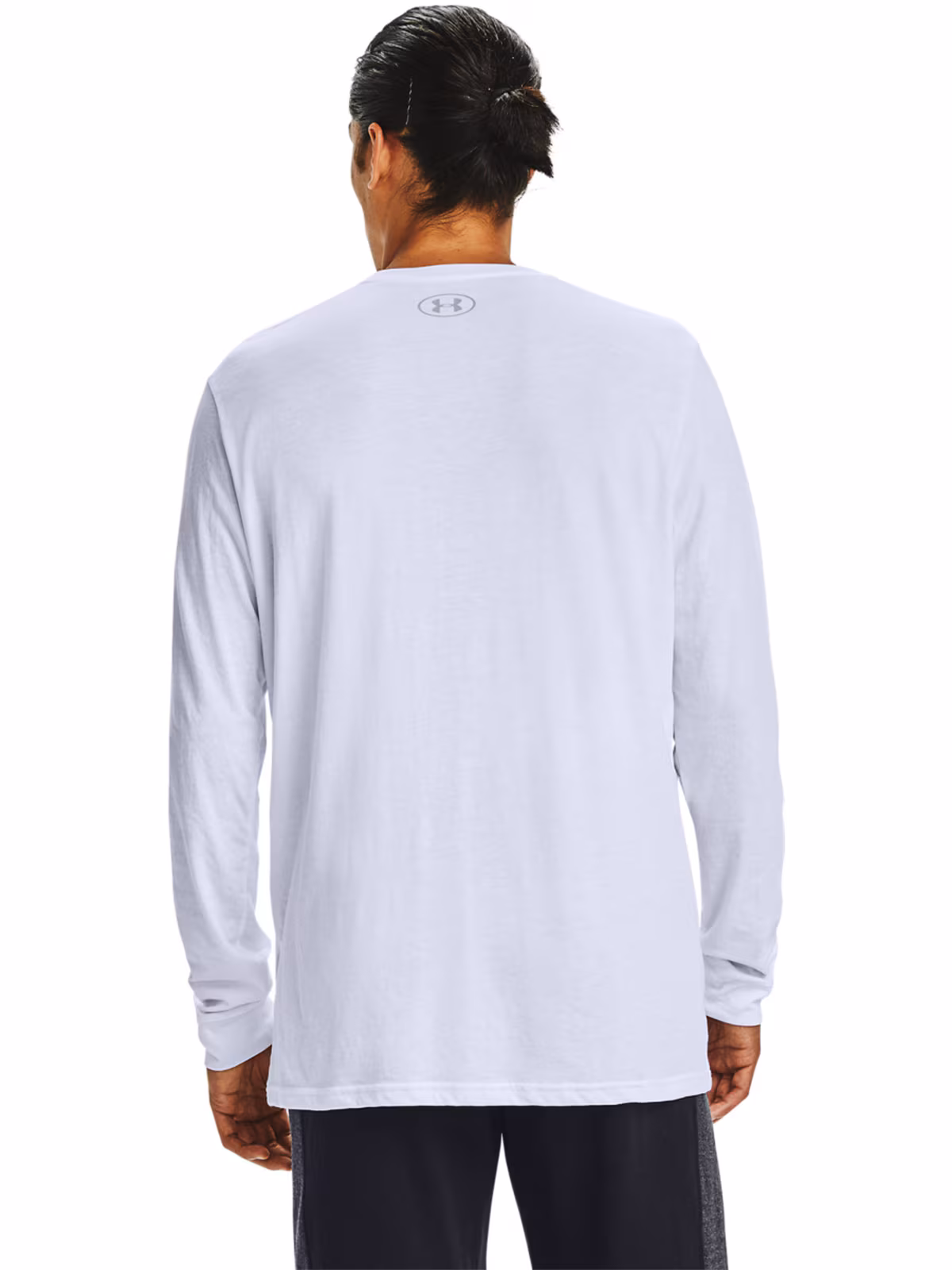 Longsleeve męski Under Armour UA Sportstyle Left Chest Ls - biały