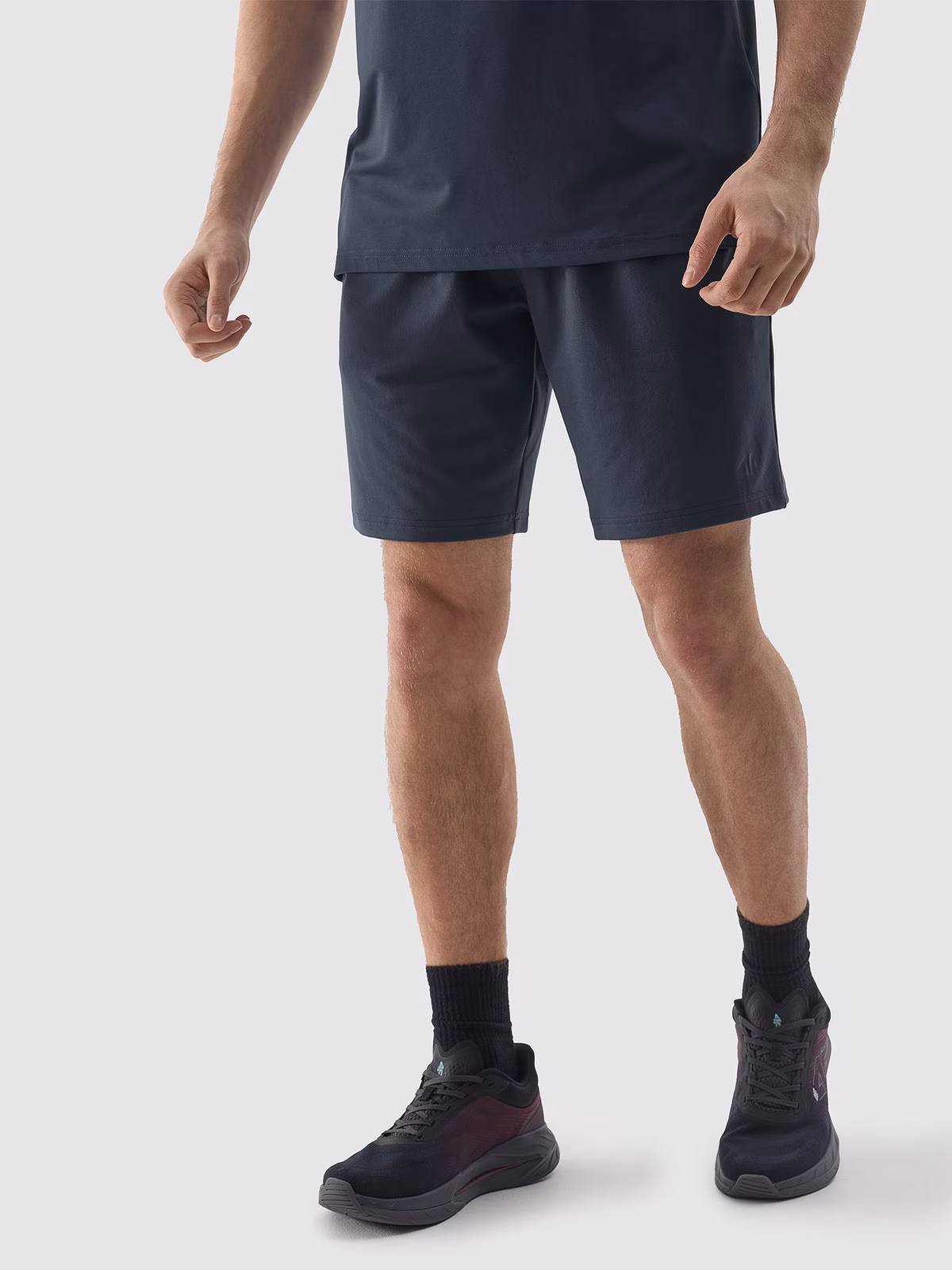 Spodenki treningowe szybkoschnące męskie - szare