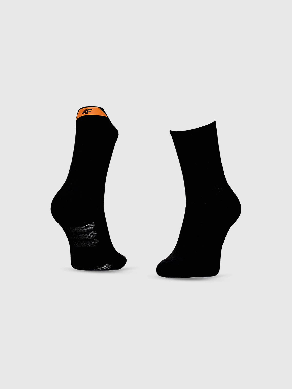 Skarpetki do biegania za kostkę uniseks - czarne