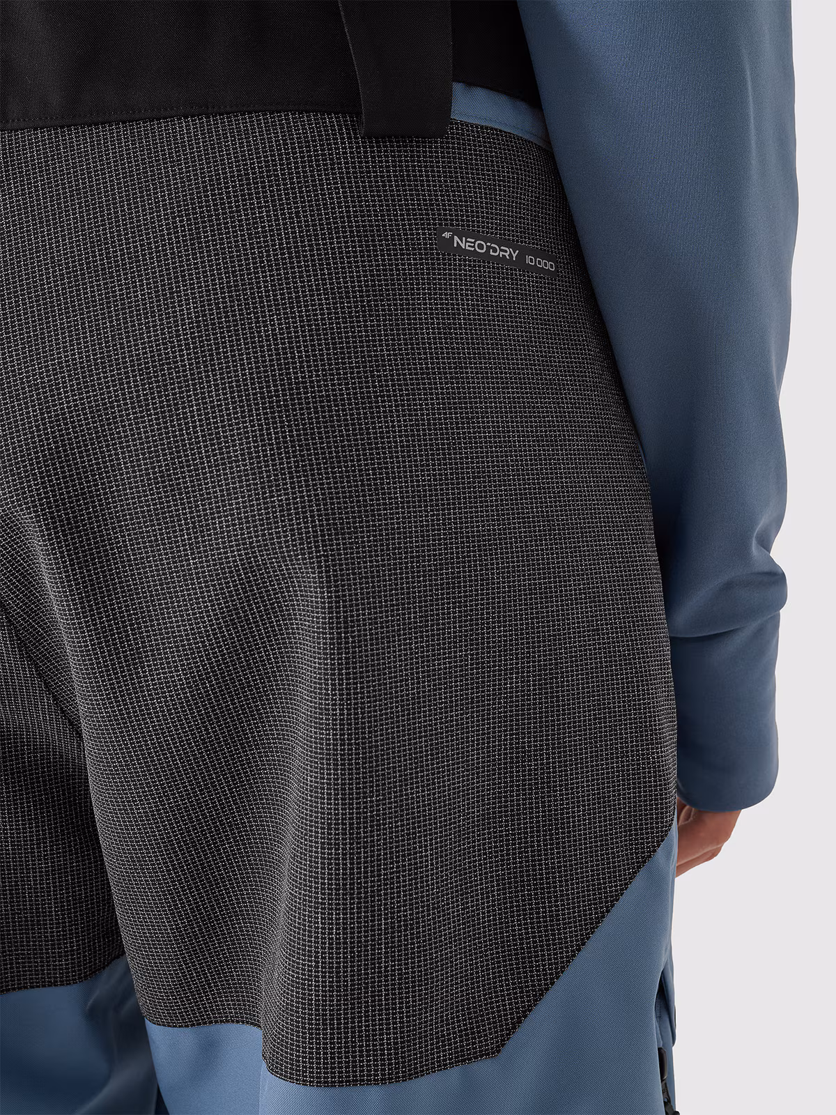 Spodnie snowboardowe membrana 10000 męskie - czarne