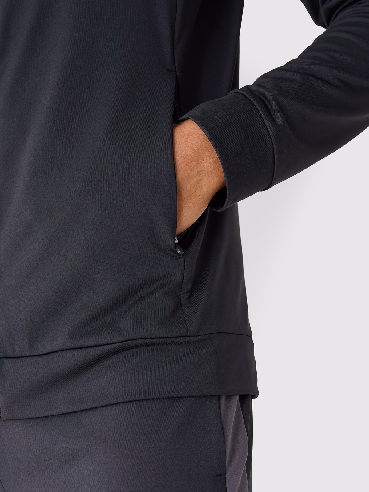 Bluza treningowa szybkoschnąca męska - czerwona