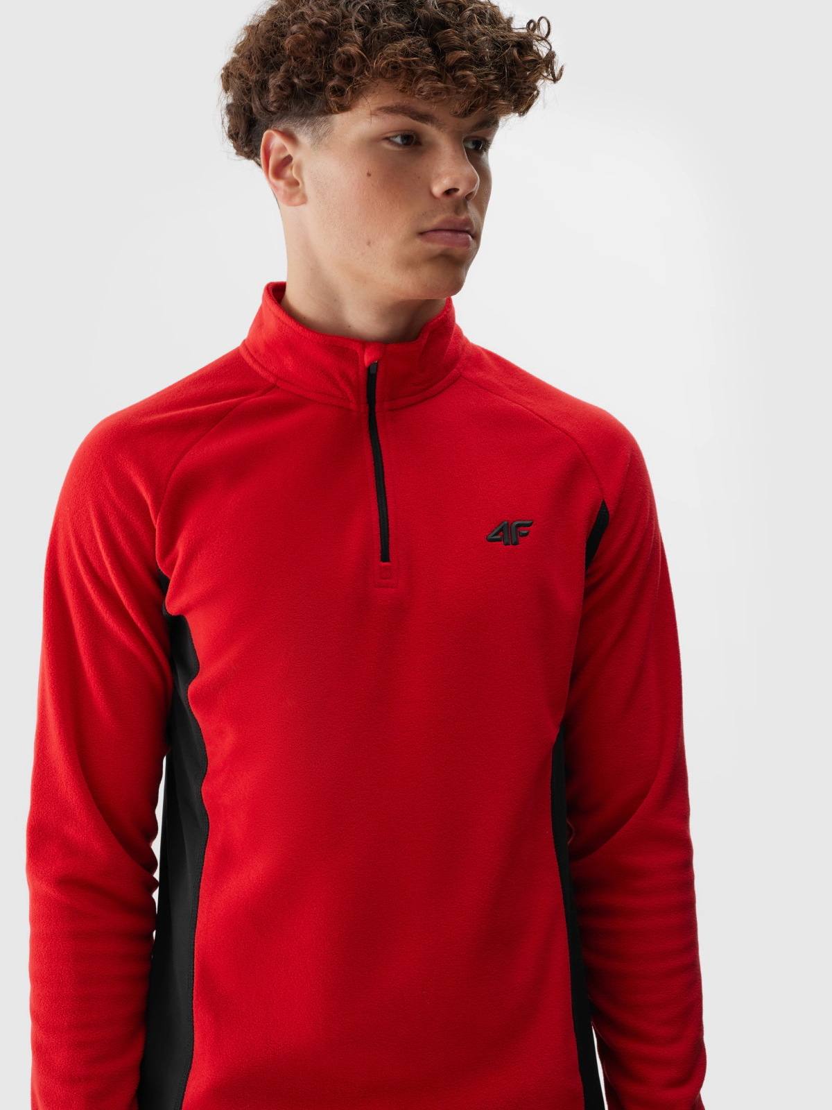 Bielizna termiczna polarowa (góra) męska - oliwkowa/khaki