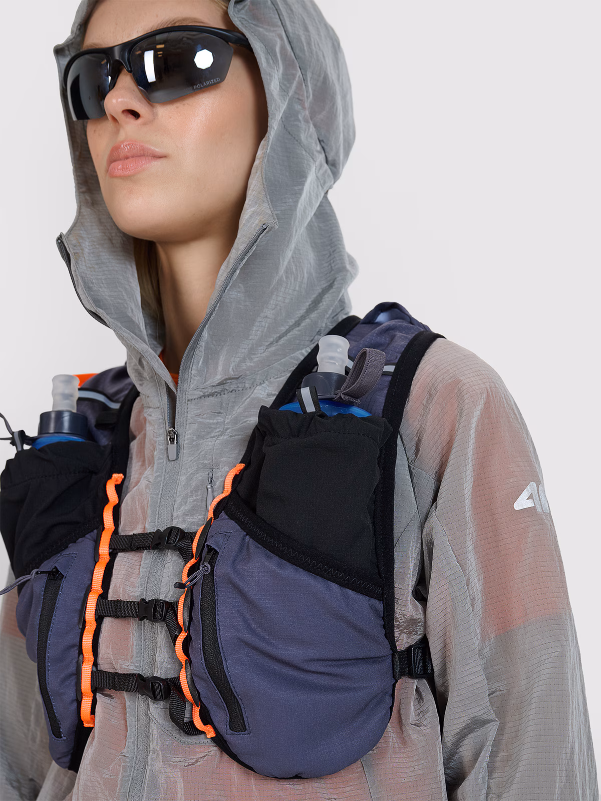 Kamizelka do biegania w terenie - granatowa