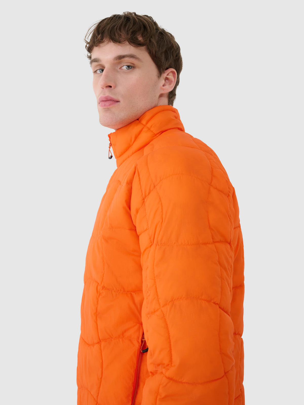 Kurtka puchowa trekkingowa z wypełnieniem Primaloft Silver męska - niebieska