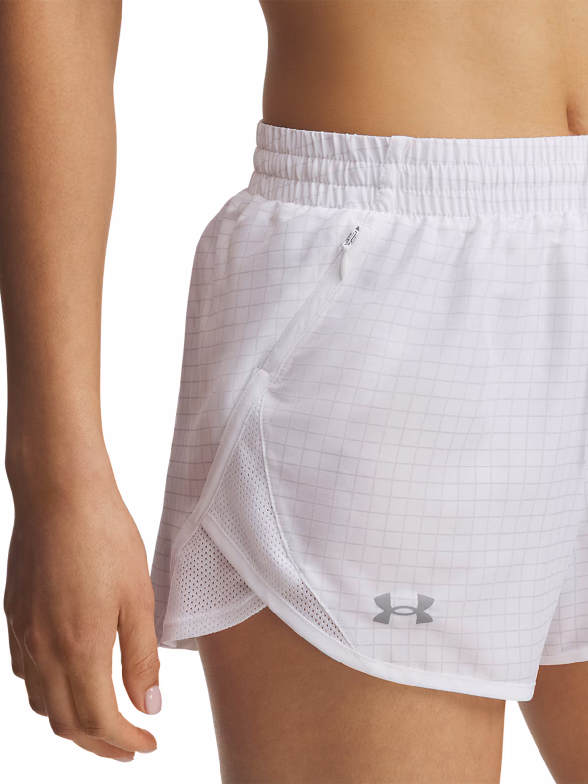 Spodenki do biegania damskie Under Armour UA Fly By 3'' Novelty Shorts - czarne
