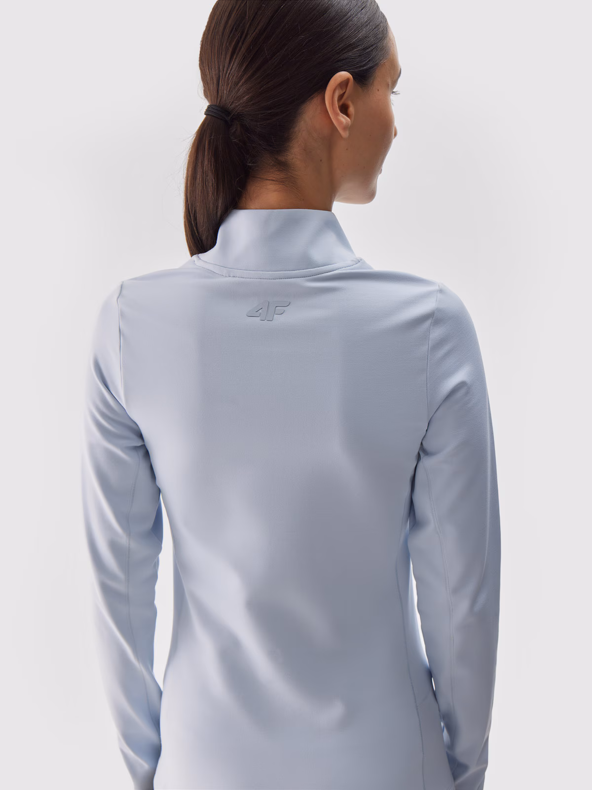 Bielizna termiczna drapana (góra) damska - niebieska