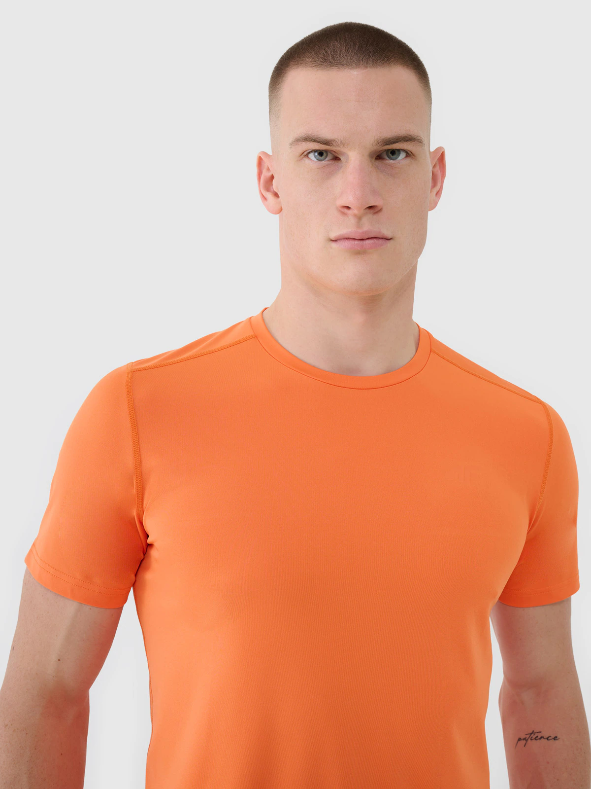 Koszulka treningowa szybkoschnąca męska - granatowa