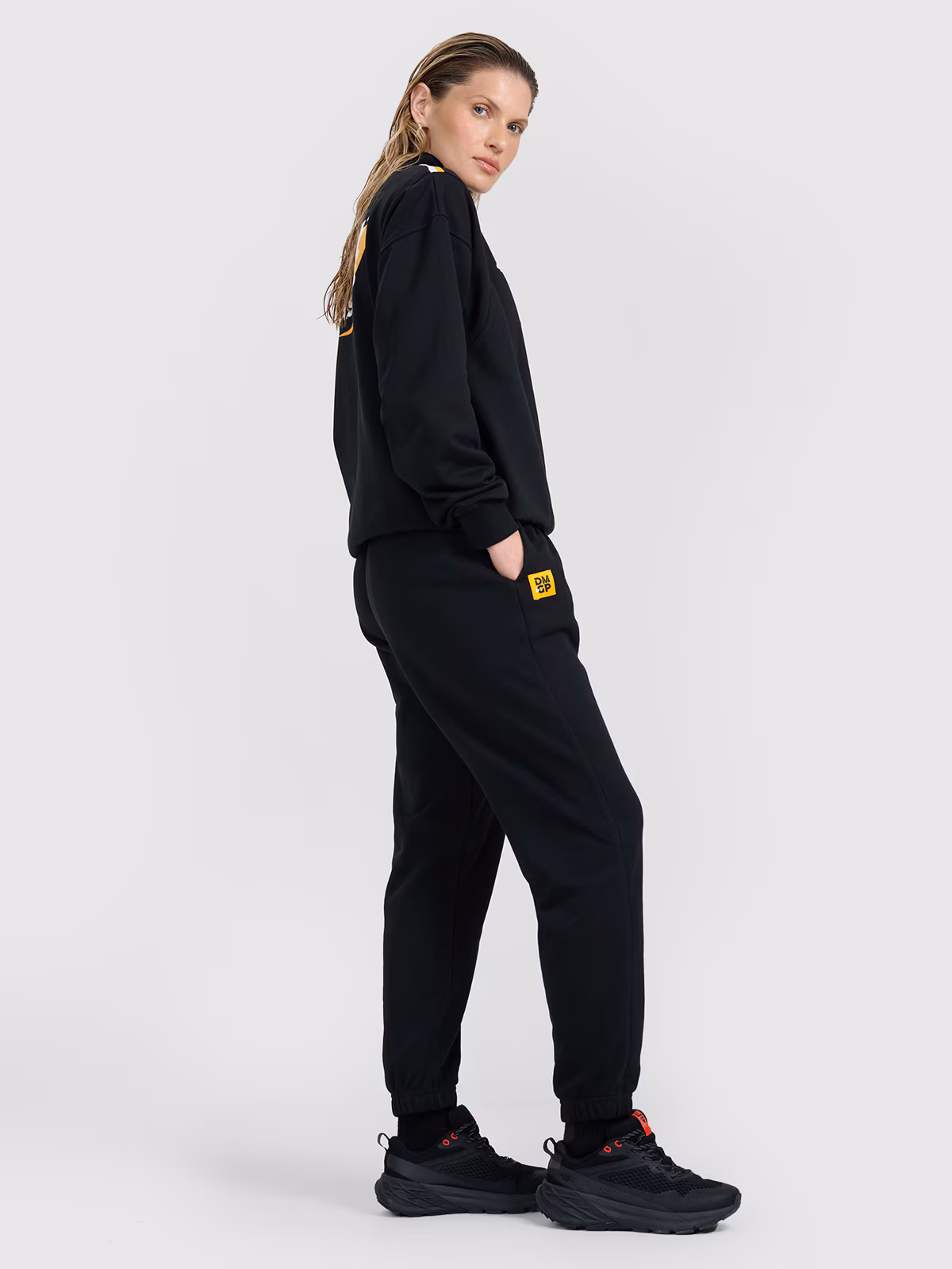 Spodnie dresowe joggery uniseks 4F x Drift Masters - czarne