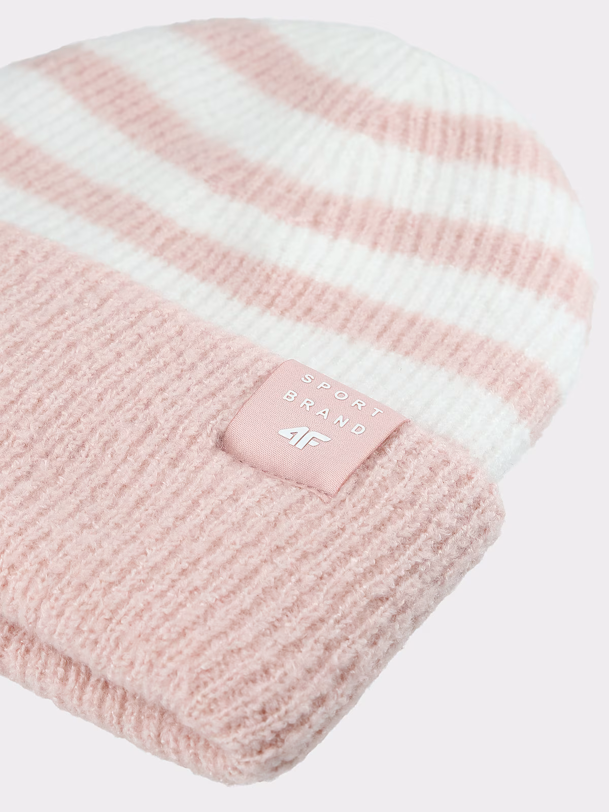 Czapka zimowa dziewczęca - różowa