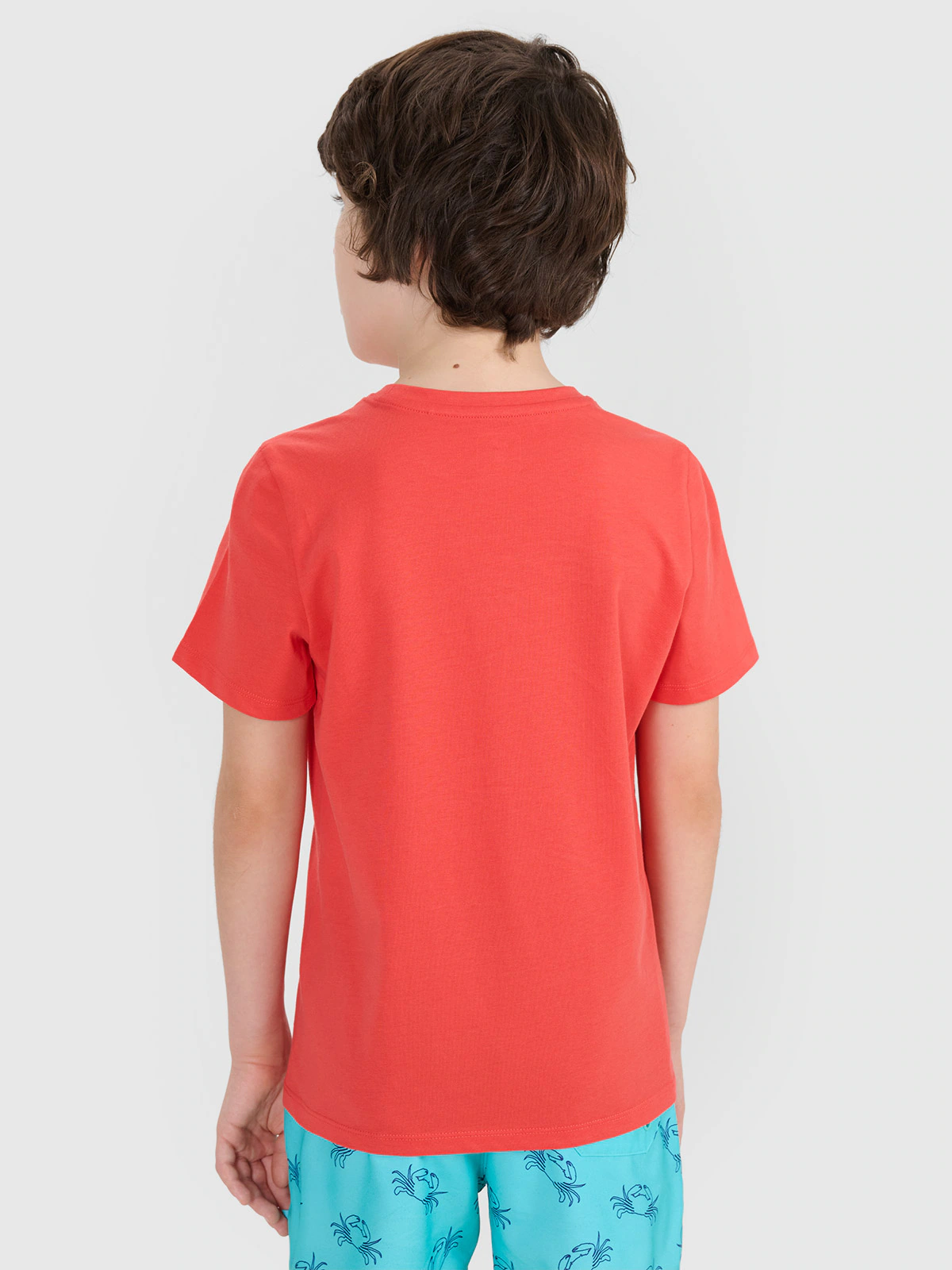 T-shirt regular z nadrukiem chłopięcy - zielony