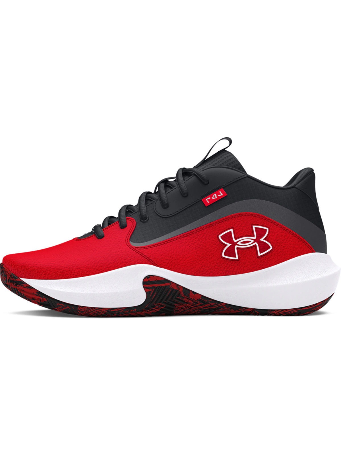 Buty do koszykówki uniseks Under Armour UA Lockdown 7 - białe