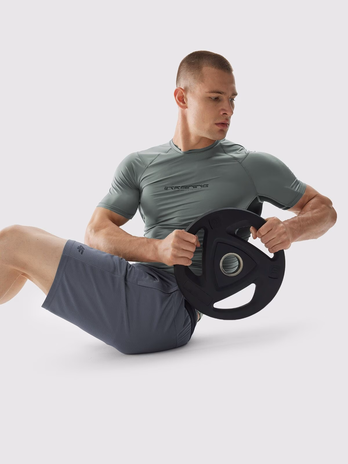 Koszulka treningowa slim szybkoschnąca męska