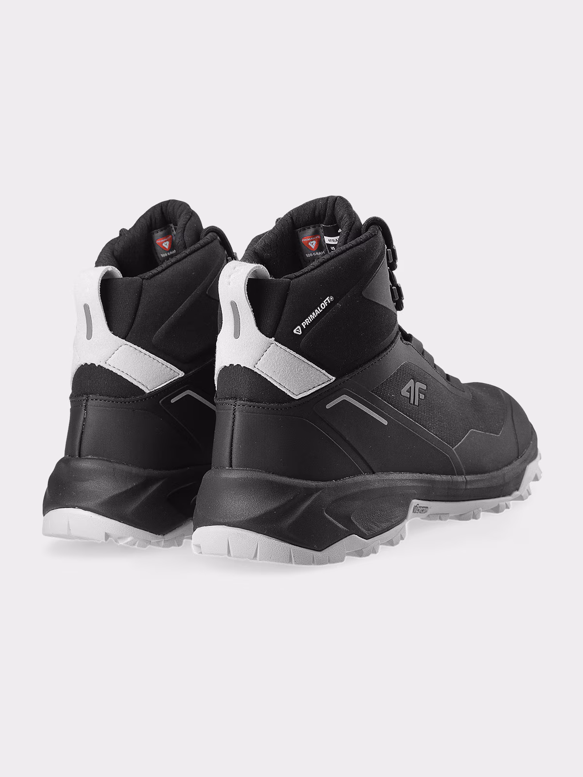 Buty trekkingowe ICE CRACKER z ociepliną Primaloft damskie - czarne