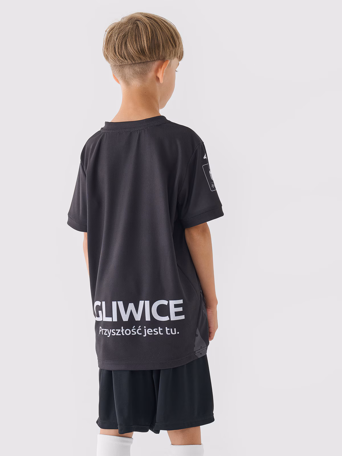 Trzecia koszulka klubowa z sezonu 2024/25 chłopięca 4F x Piast Gliwice - multikolor