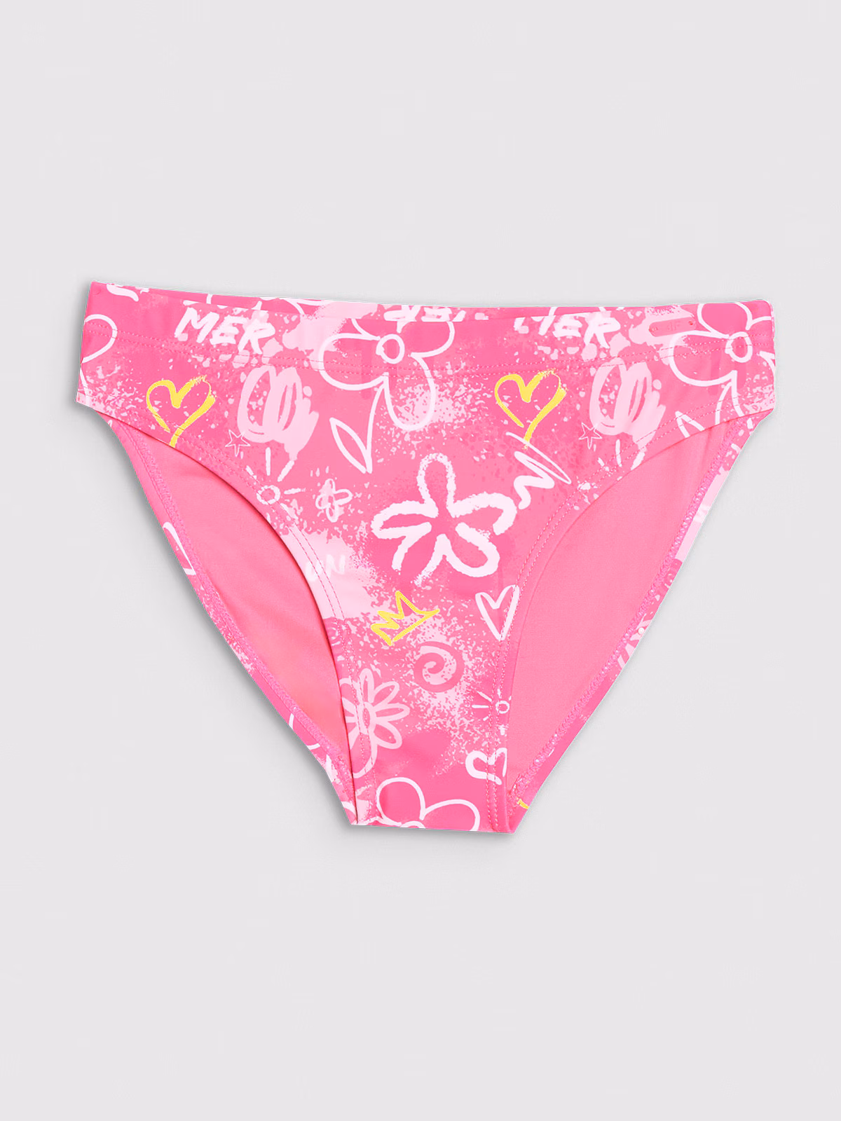 Kostium kąpielowy dwuczęściowy dziewczęcy - multikolor