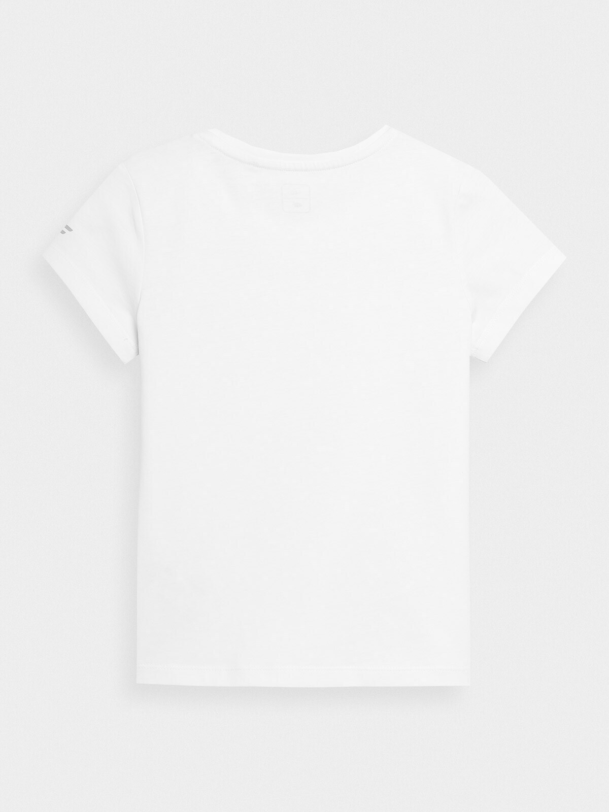 T-shirt gładki dziewczęcy