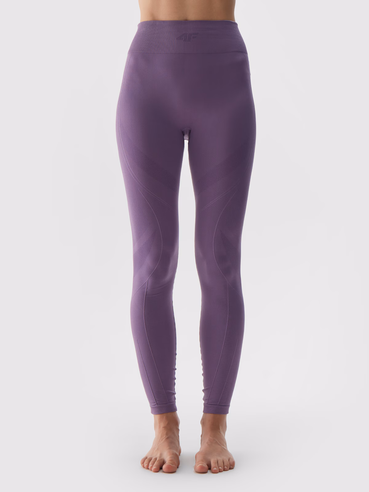 Bielizna termoaktywna bezszwowa (dół) damska - brązowa