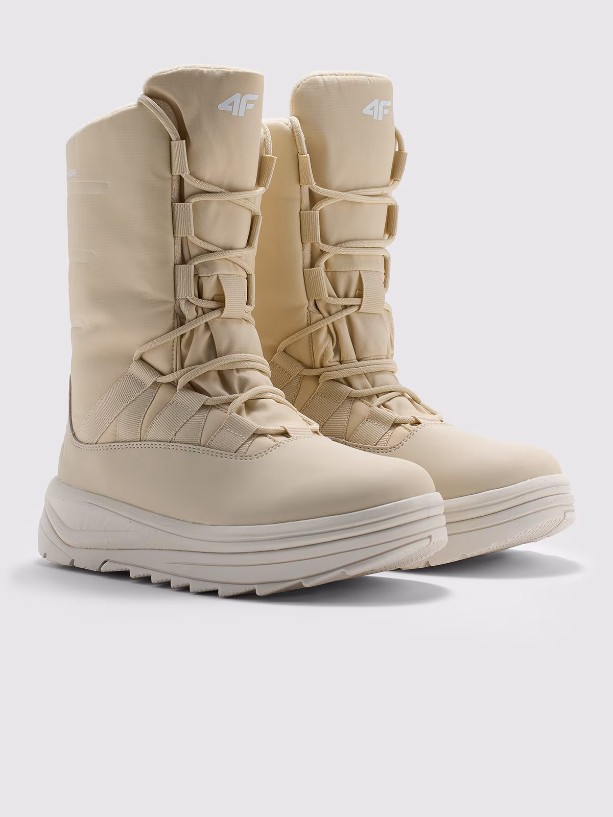 Buty zimowe śniegowce INUA z ociepliną Primaloft damskie - czarne