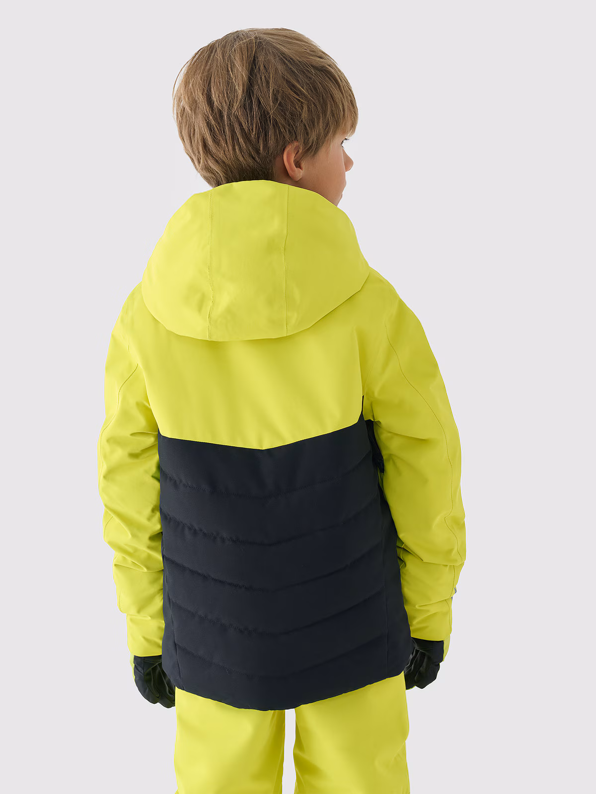 Kurtka narciarska membrana 5000 chłopięca - zielona