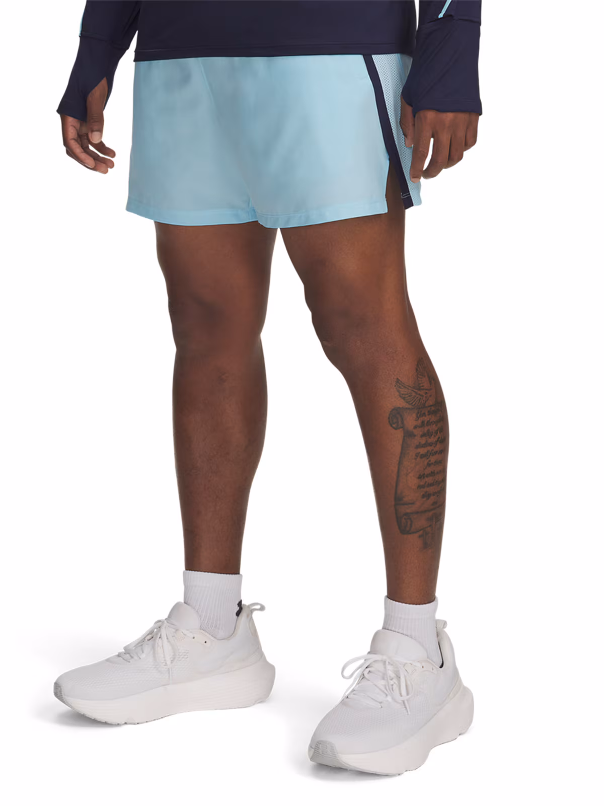 Spodenki do biegania męskie Under Armour UA Launch 5'' Shorts - zielone