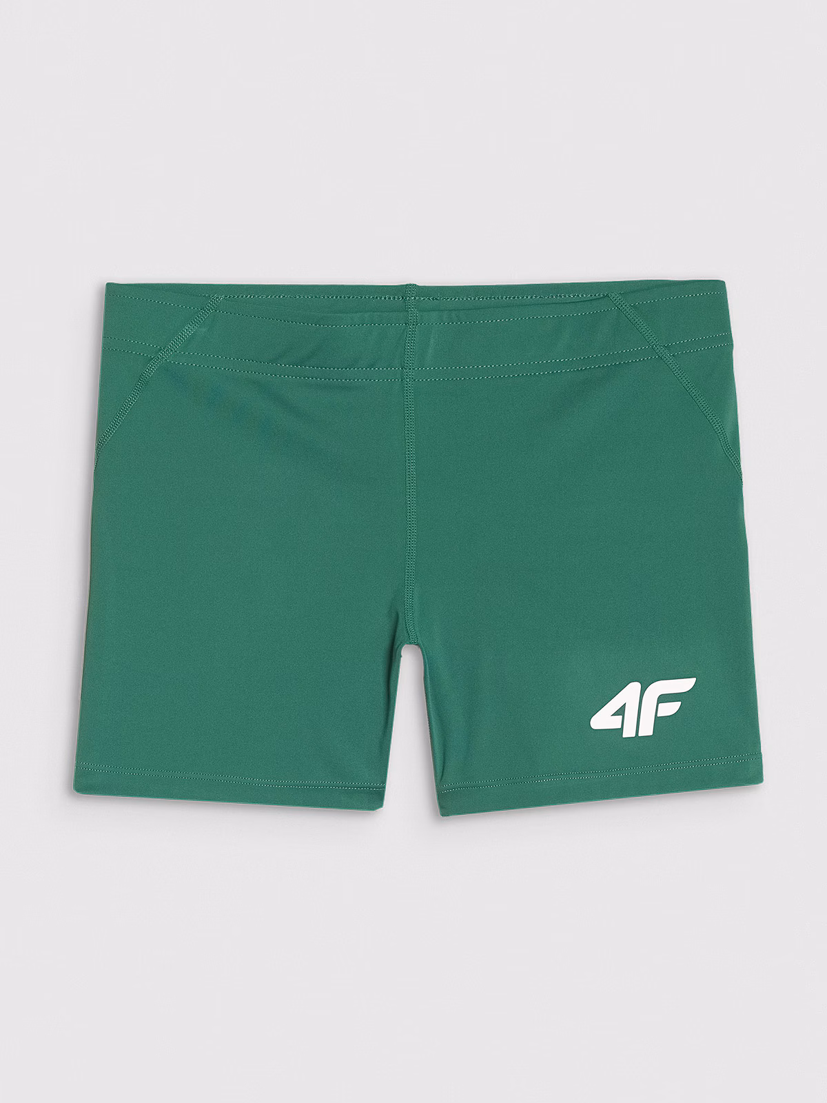 Legginsy krótkie treningowe damskie - niebieskie